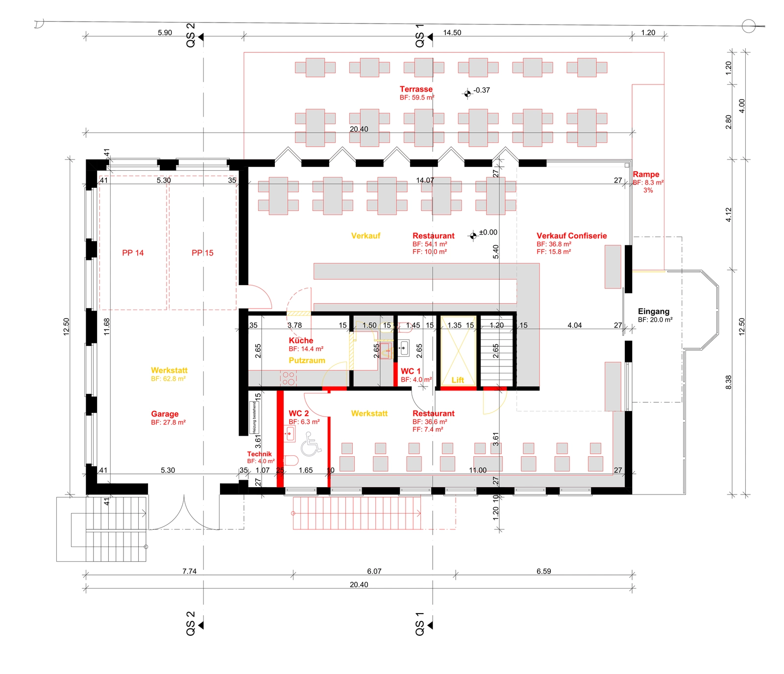 Ground Floor: Final CAD development