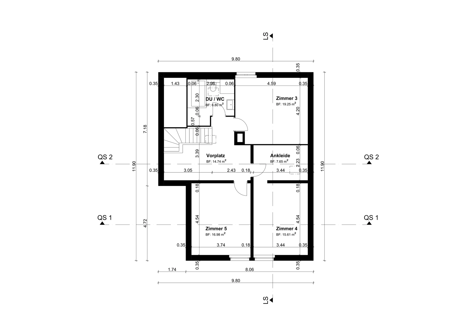Upper Floor Plan