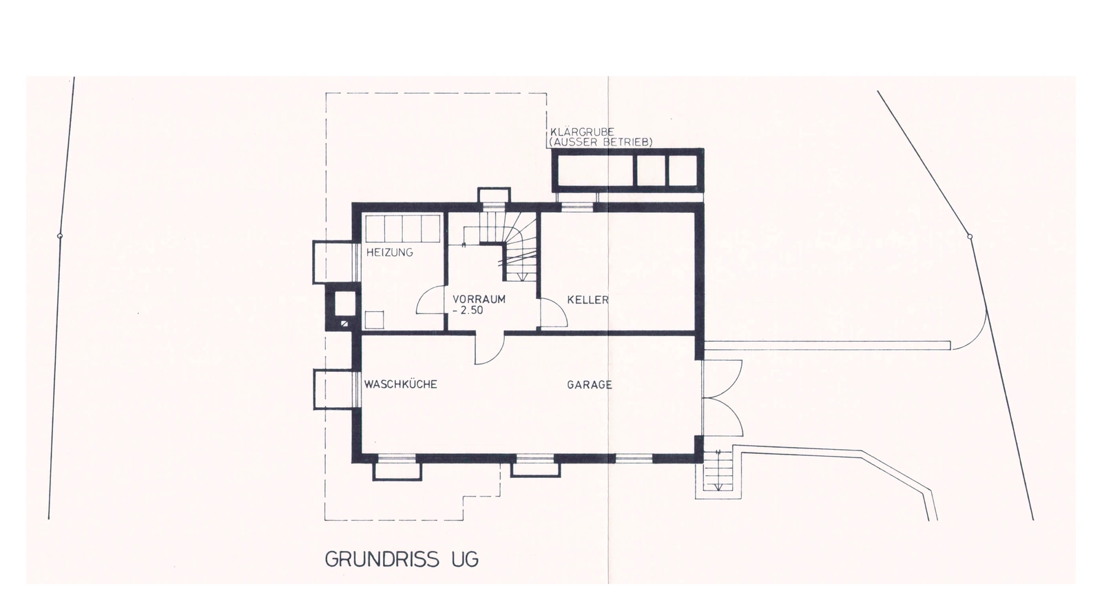Basement: Original 1995 drawing