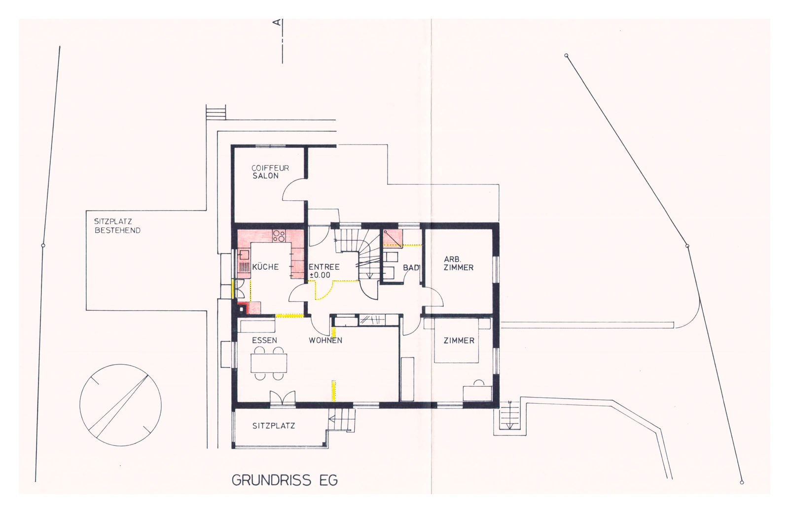 Ground Floor: Original 1995 drawing