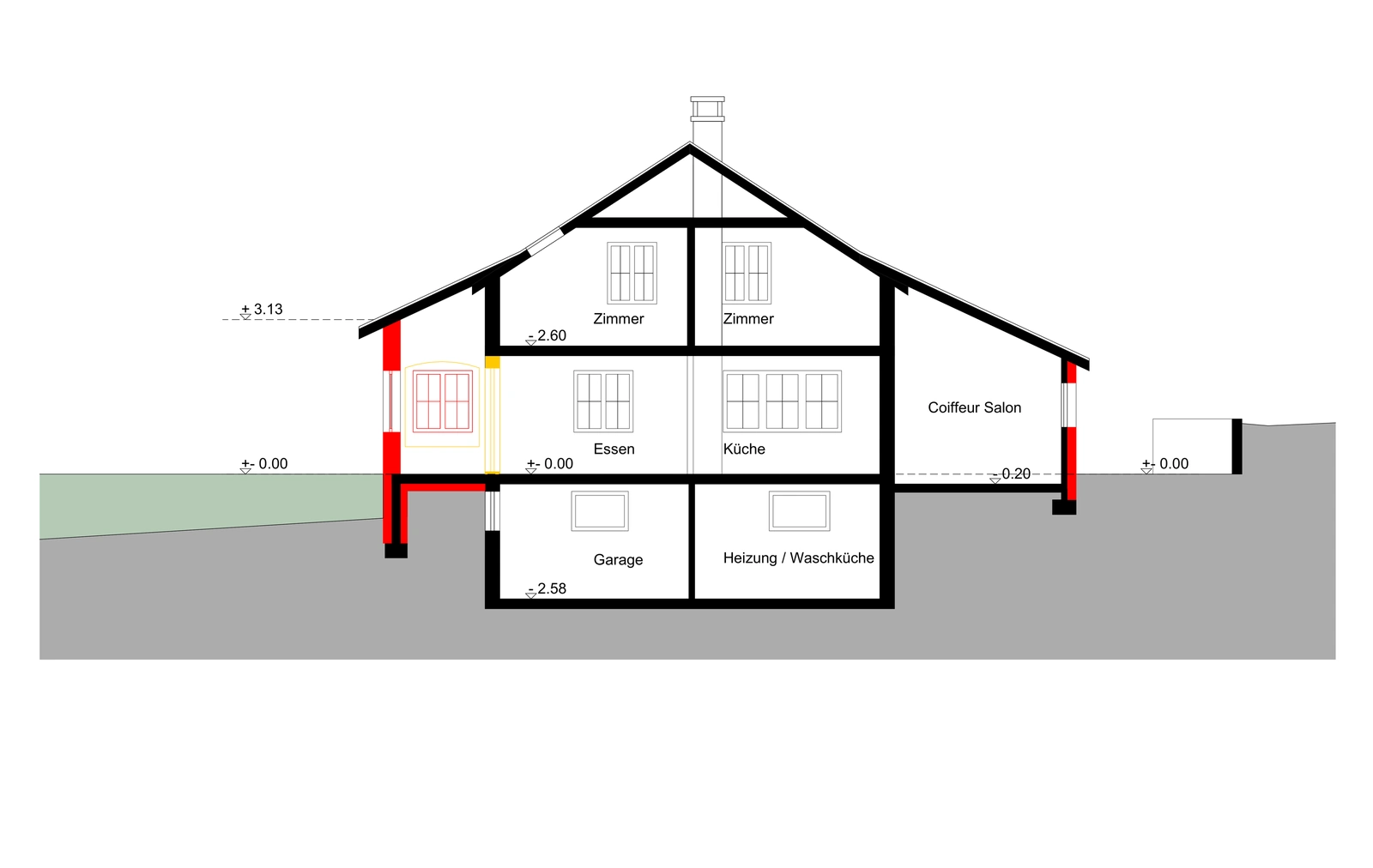 Section: Clean CAD redrawing