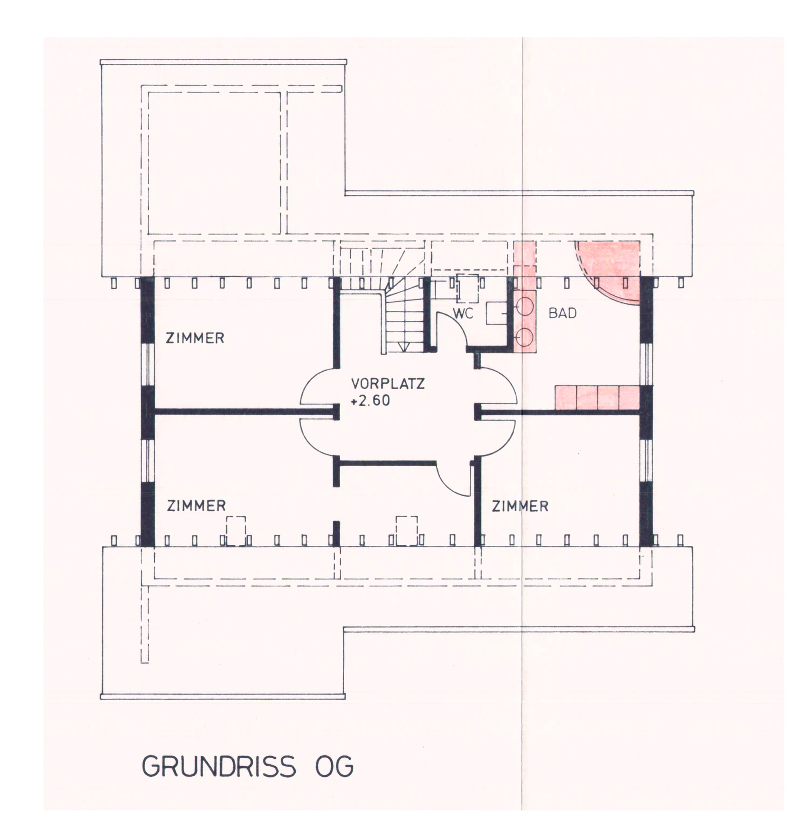 Upper Floor: Original 1995 drawing