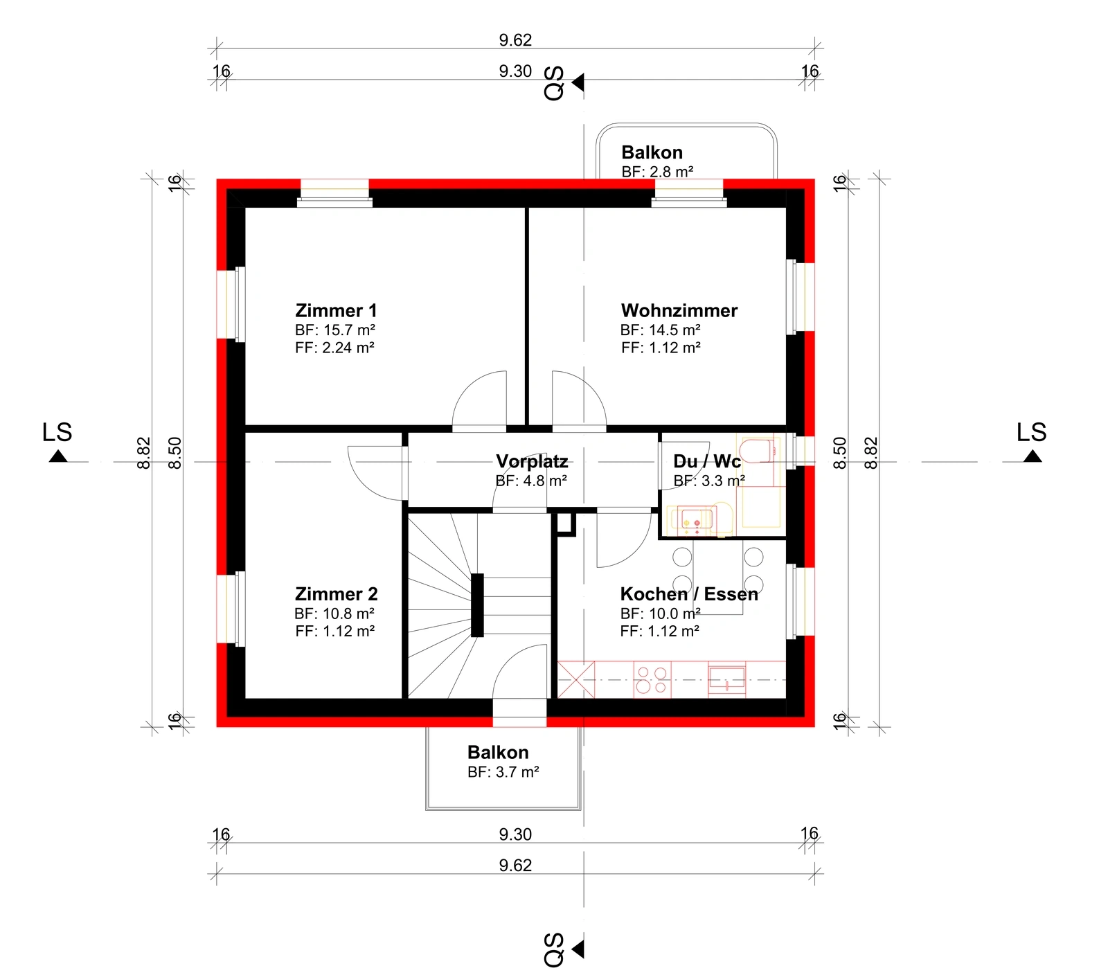 Upper Floor Plan