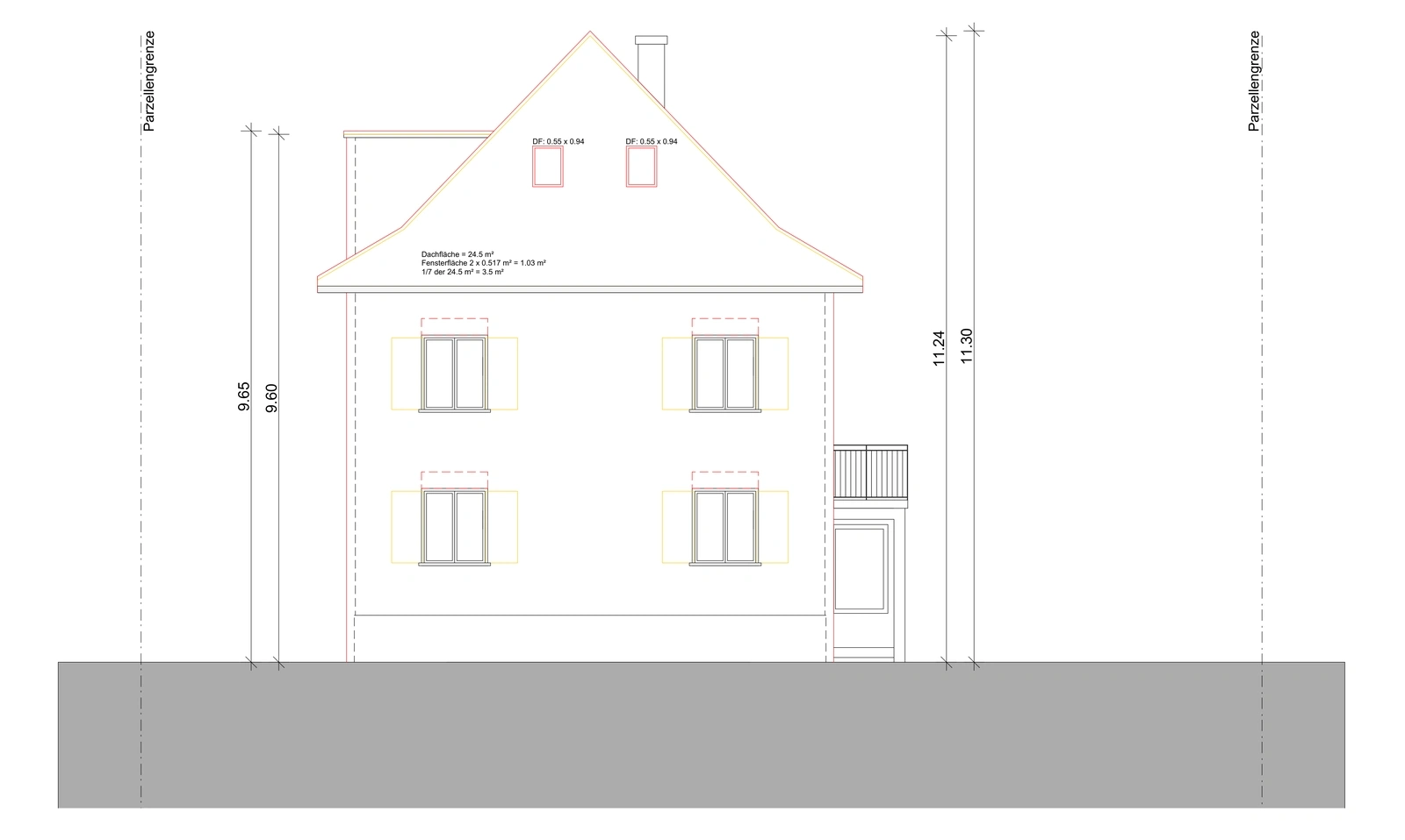 West Elevation